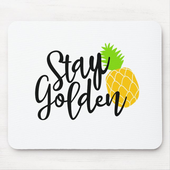 Stanna vid golden musmatta (Framsidan)
