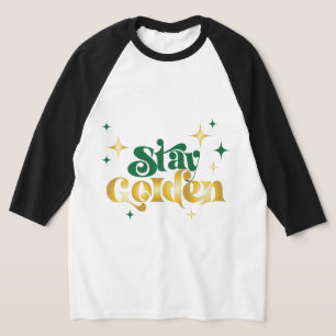 Stanna vid golden t shirt