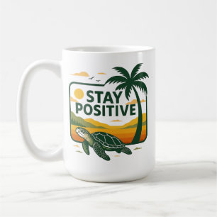 Stanna vid positiv tide Hoodie Baby T-Shirt Kaffemugg