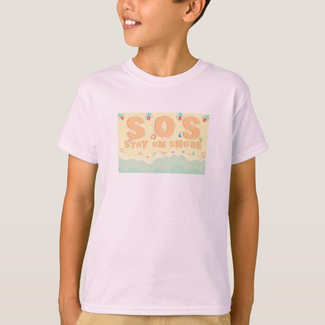 Stanna vid Shore T Shirt (Framsida)
