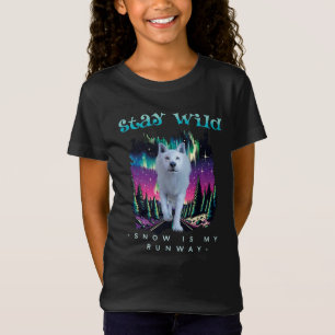 Stanna Vild Arktisk Varg T Shirt