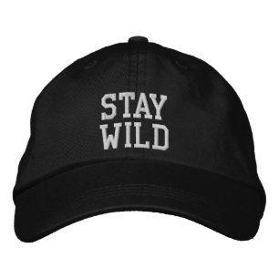 Stanna Vild Äventyr Cap Broderad Keps