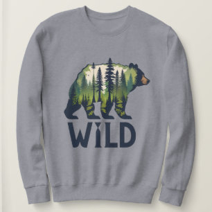 Stanna Vild Bear Tee - Äventyr Awaits!