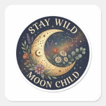 Stanna Vild Månbarn - Celestial Boho Botanisk Cr