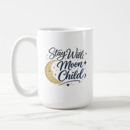 Stanna Vild Månbarn Celestial Boho Kaffemugg