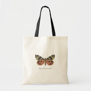 Stanna Vild Måne Child Aesthetic Butterfly Boho Tygkasse