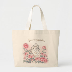 Stanna Vild, Måne Child Dreamy Midnight Garden T Jumbo Tygkasse