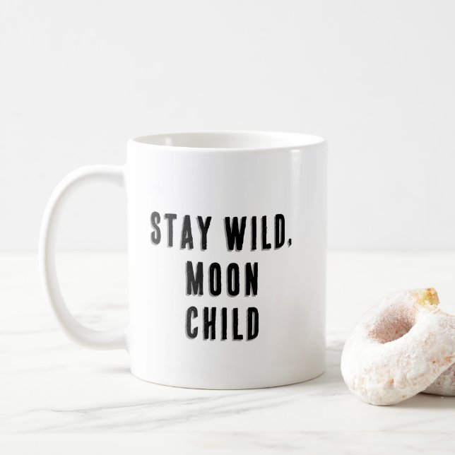 Stanna Vild, Måne Child Kaffemugg (Med munk)