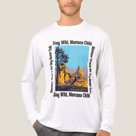 Stanna Vild, Montana Barn | Rustik Västerländsk Na T Shirt