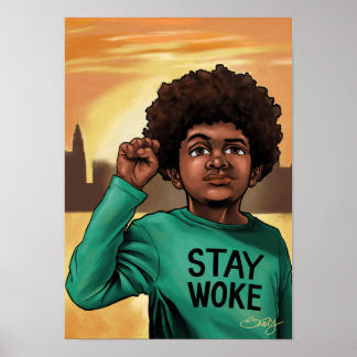 Stanna, Woke Poster