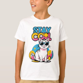 StannaCoolCatTshirtDesign-CoolCatTeeGraphicforCasu T Shirt