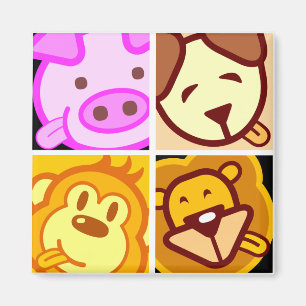 StannaGlad, vi stannar alla i lycklig 2 Magnet