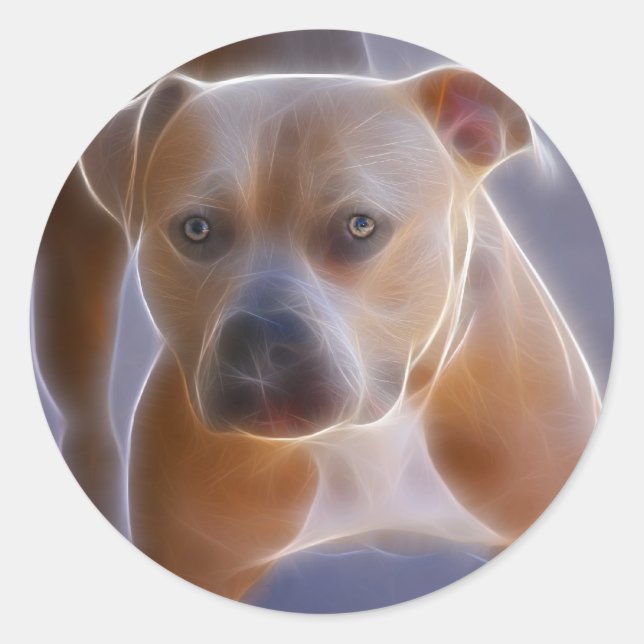 Stansen Runt Klistermärke (Framsida)