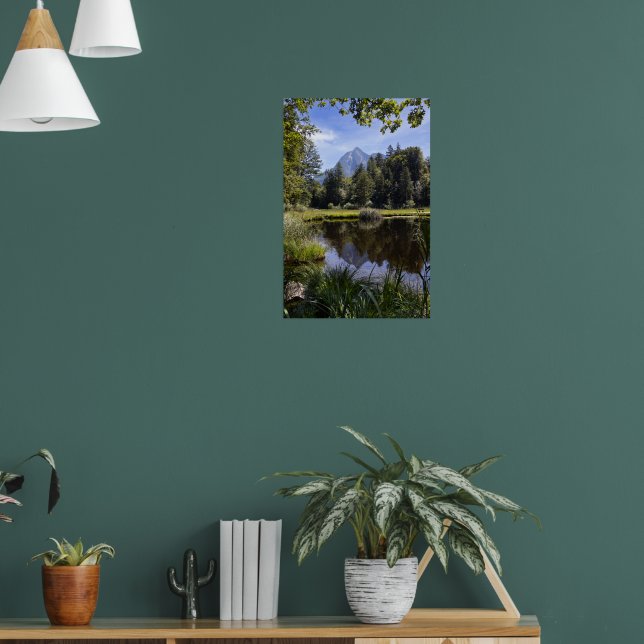 Stanserhorn and Gerzensee, Schweiz Poster (Vardagsrum 1)