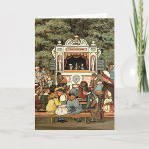 Stansmaskin och Judy dockaShow ", Kort