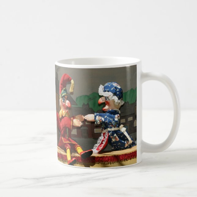 Stansmaskin och Judy Kaffemugg (Höger)