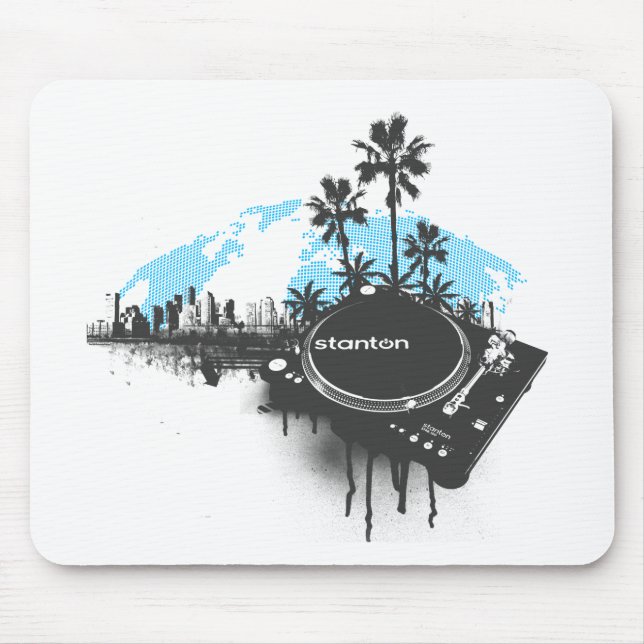 Stanton Miami - diskjockey för DJ-Turntablemusik Musmatta (Framsidan)