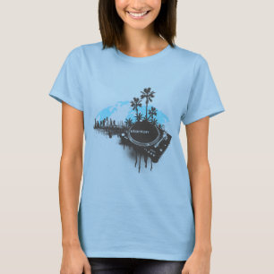 Stanton Miami - diskjockey för DJ-Turntablemusik T Shirt