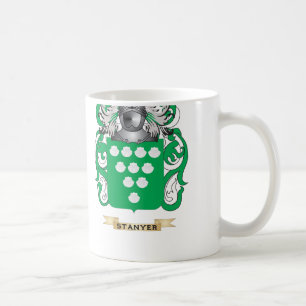 Stanyer vapensköld (familjvapenskölden) kaffemugg