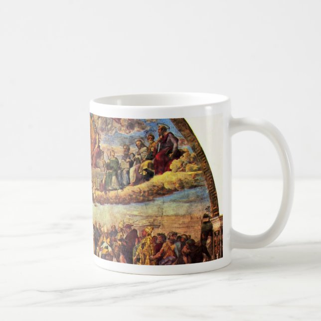 Stanza Della Signatura i Vatikanstaten för Pope Kaffemugg (Höger)