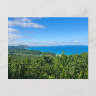 Stapande Bear Dunes National Lakeshore-vykort Vykort