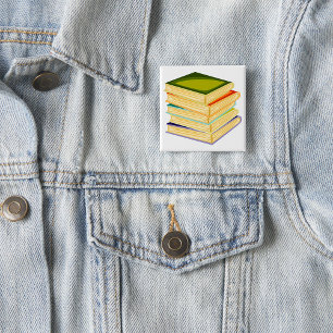 Stapel i Bokar Bok Älskare Art och läsning Knapp