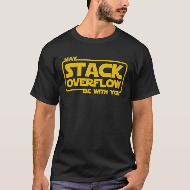 Stapelspill är med dig Software Ingenjör PROGR T Shirt (Framsida)