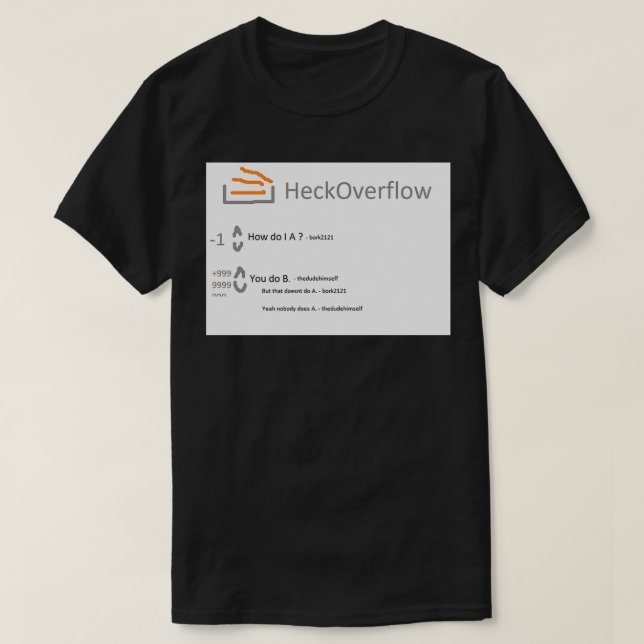 Stapelspill T Shirt (Design framsida)