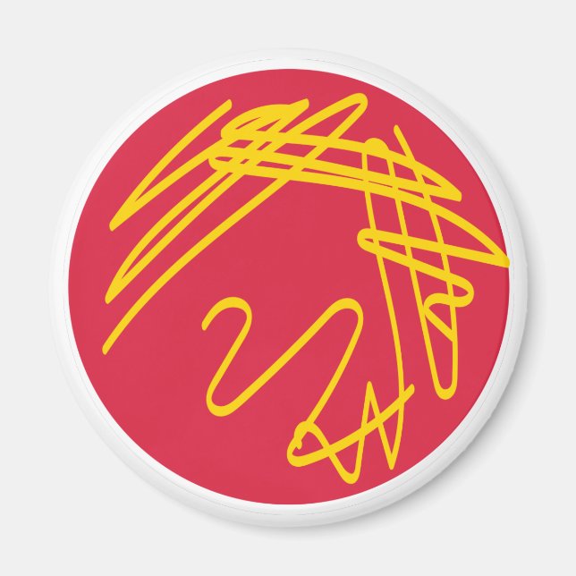 Staph aureus Culture Magnet (Framsidan)