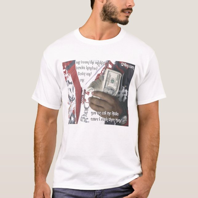 Stapla dem hunsskjortan tee shirt (Framsida)