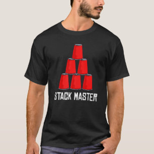 Stapla huvudhastighetsstaplar som staplar Kopp T Shirt
