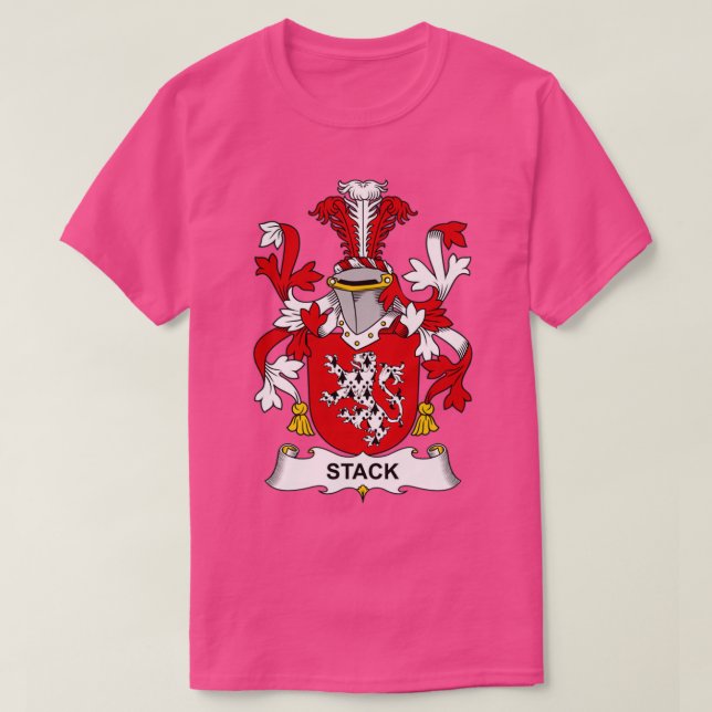Stapla Jackande av Arm-familjekort T Shirt (Design framsida)