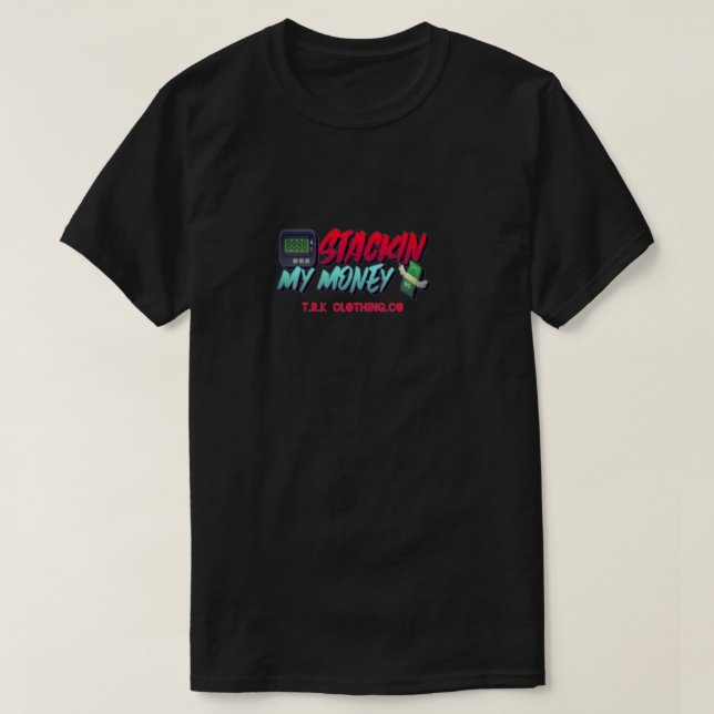 STAPLA PENGAR KORTÄRMAD TSHIRT T SHIRT (Design framsida)
