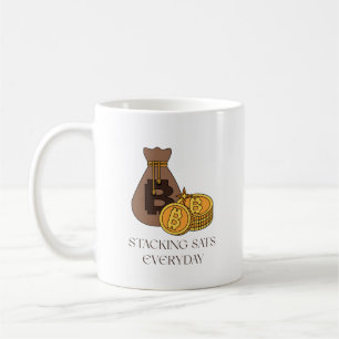 Stapla saxar varje dag Mugg