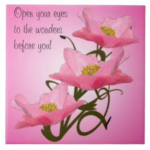 Stapla Söt-Rosa-paket stängs Kakelplatta