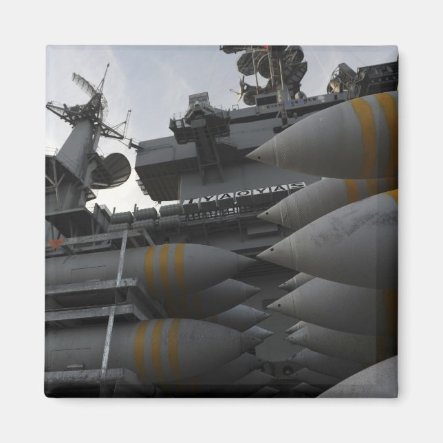 Staplad ammunition, redo som ska lastas magnet (Framsidan)