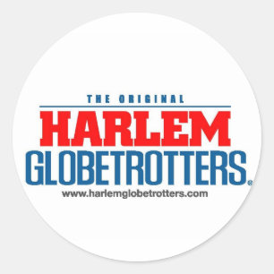 Staplad logotyp färg med webben runt klistermärke