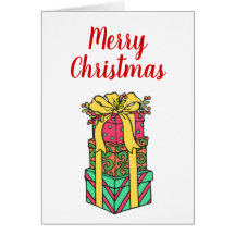 Staplad Wrapped Julklapp Julafton