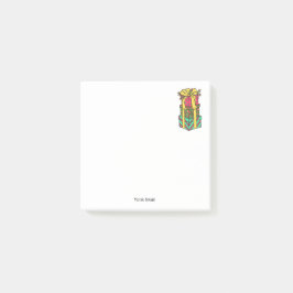 Staplad Wrapped Julklapp Julafton Post-it Block