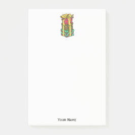 Staplad Wrapped Julklapp Julafton Post-it Block