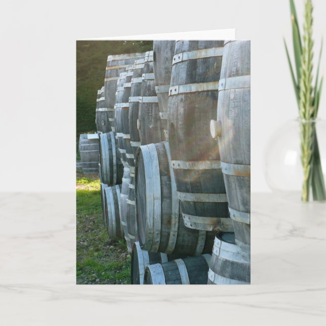 Staplade Barrels Kort (Framsida)