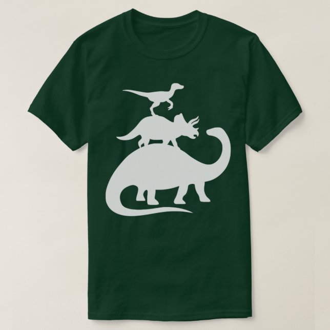 Staplade dosinosaurs t shirt (Design framsida)