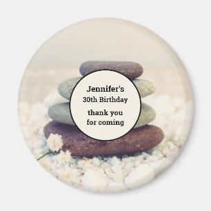 Staplade, Meditative Cairn Birthday Tack Magnet