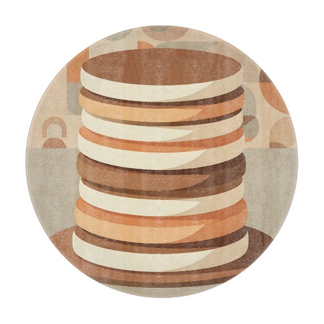 Staplade pannkakor Retro (Framsidan)