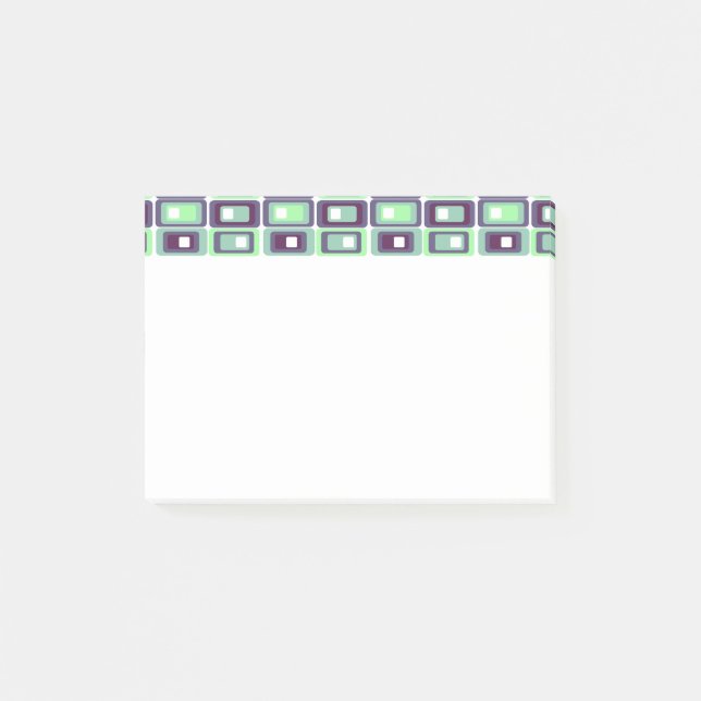Staplade rektanglar post-it block (Framsida)