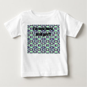 Staplade rektanglar t shirt