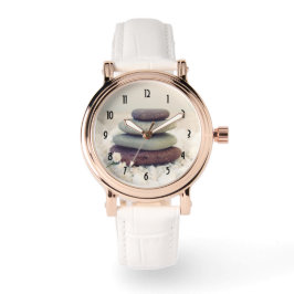 Staplade stoner Meditative Cairn Armbandsur