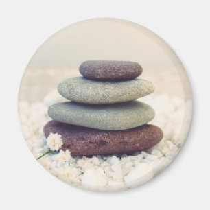 Staplade stoner Meditative Cairn Magnet