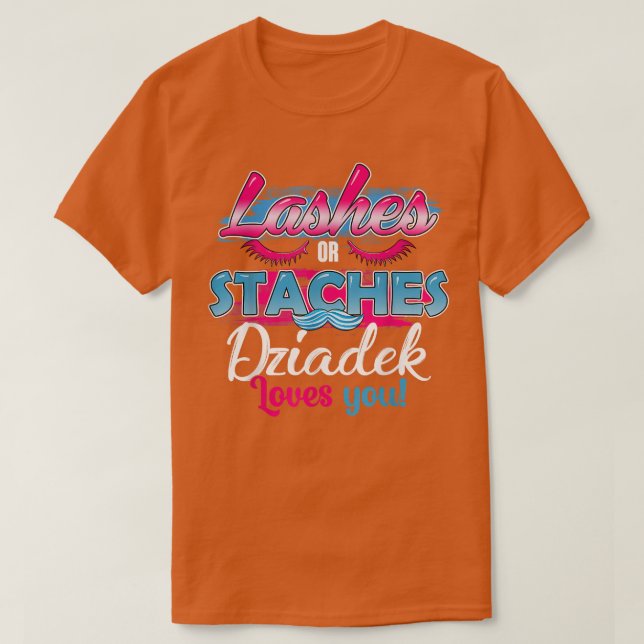 Staplar eller snedstreck, Dziadek Kärlek Du har bä T Shirt (Design framsida)