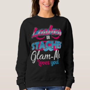 Staplar eller snedstreck Glam Morsa Kärlek Du har T Shirt
